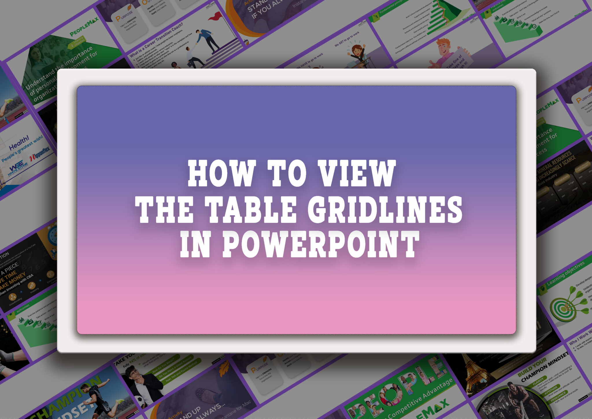 how-to-view-the-table-gridline-in-powerpoint-muhammad-faheem